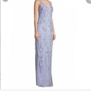 Gorgeous Ice Perry AIDAN MATTOX Sequined Gown